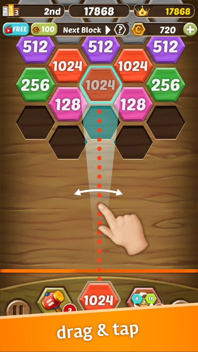 Shoot Number 2048: Puzzle game screenshot