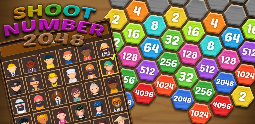 Shoot Number 2048: Puzzle game screenshot