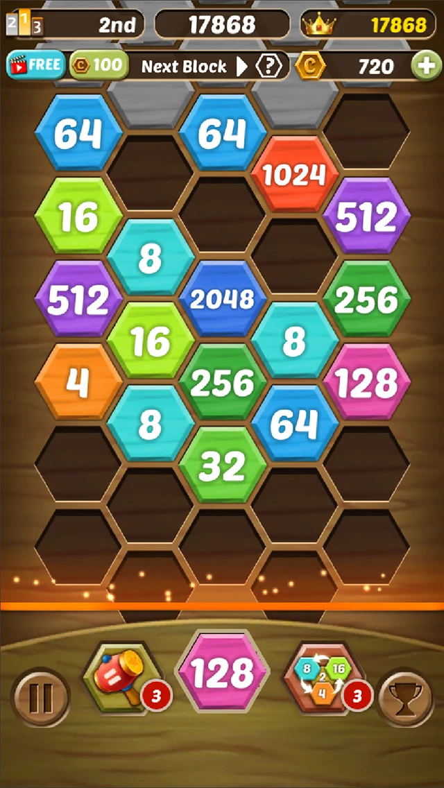 Shoot Number 2048: Puzzle game screenshot